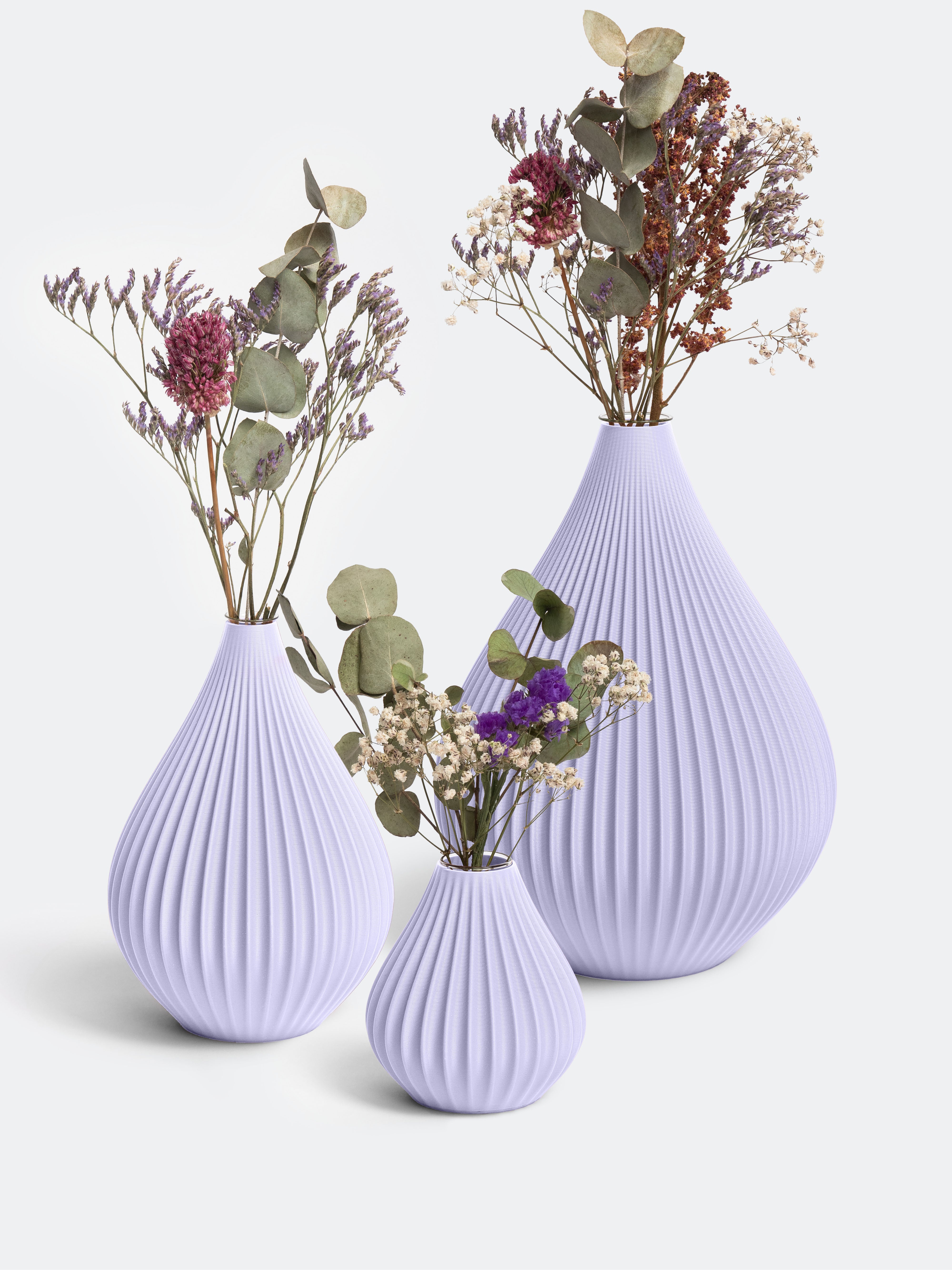 Vasen Set "Raindrop"