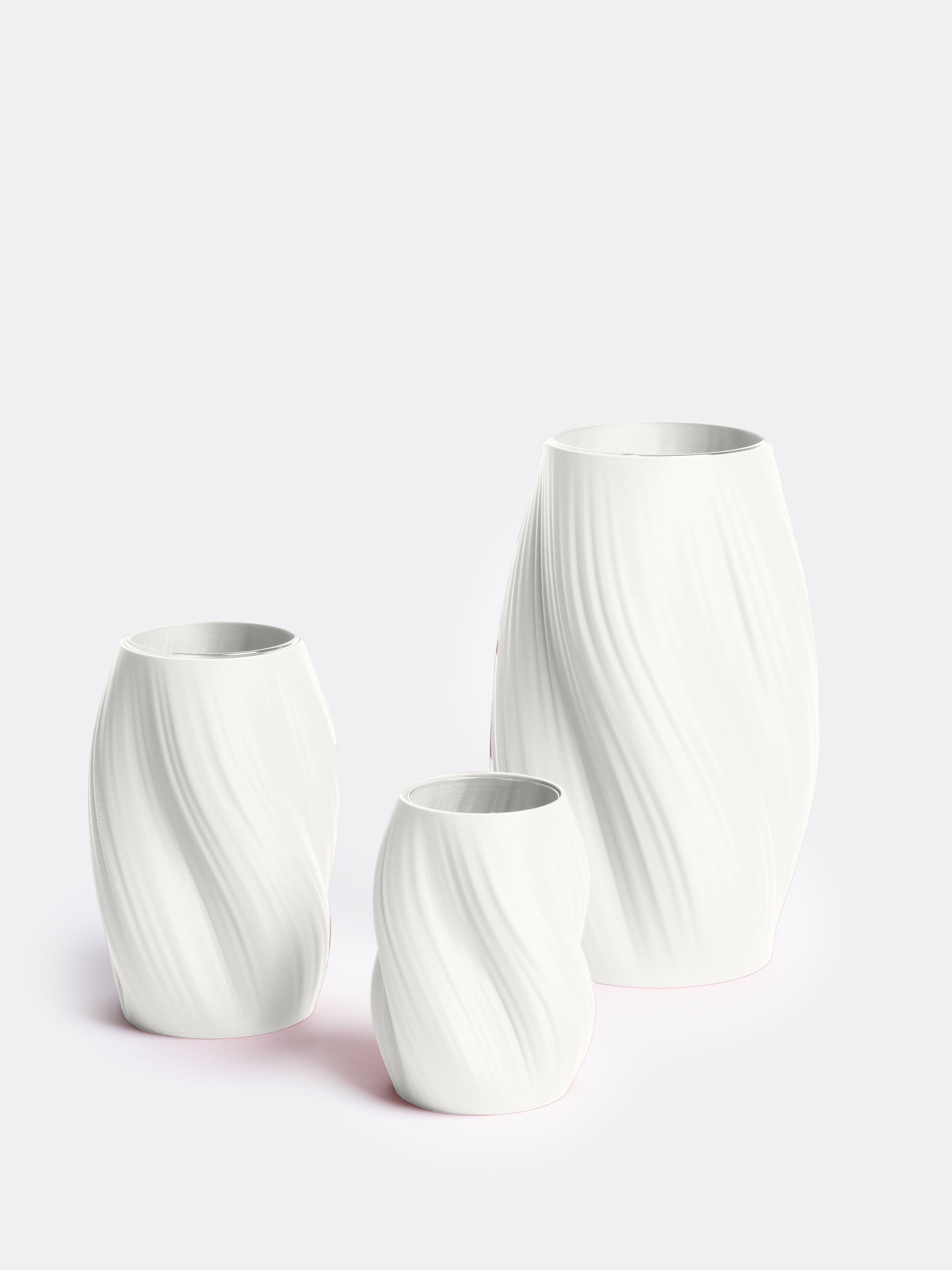 Vasen Set "Twist"