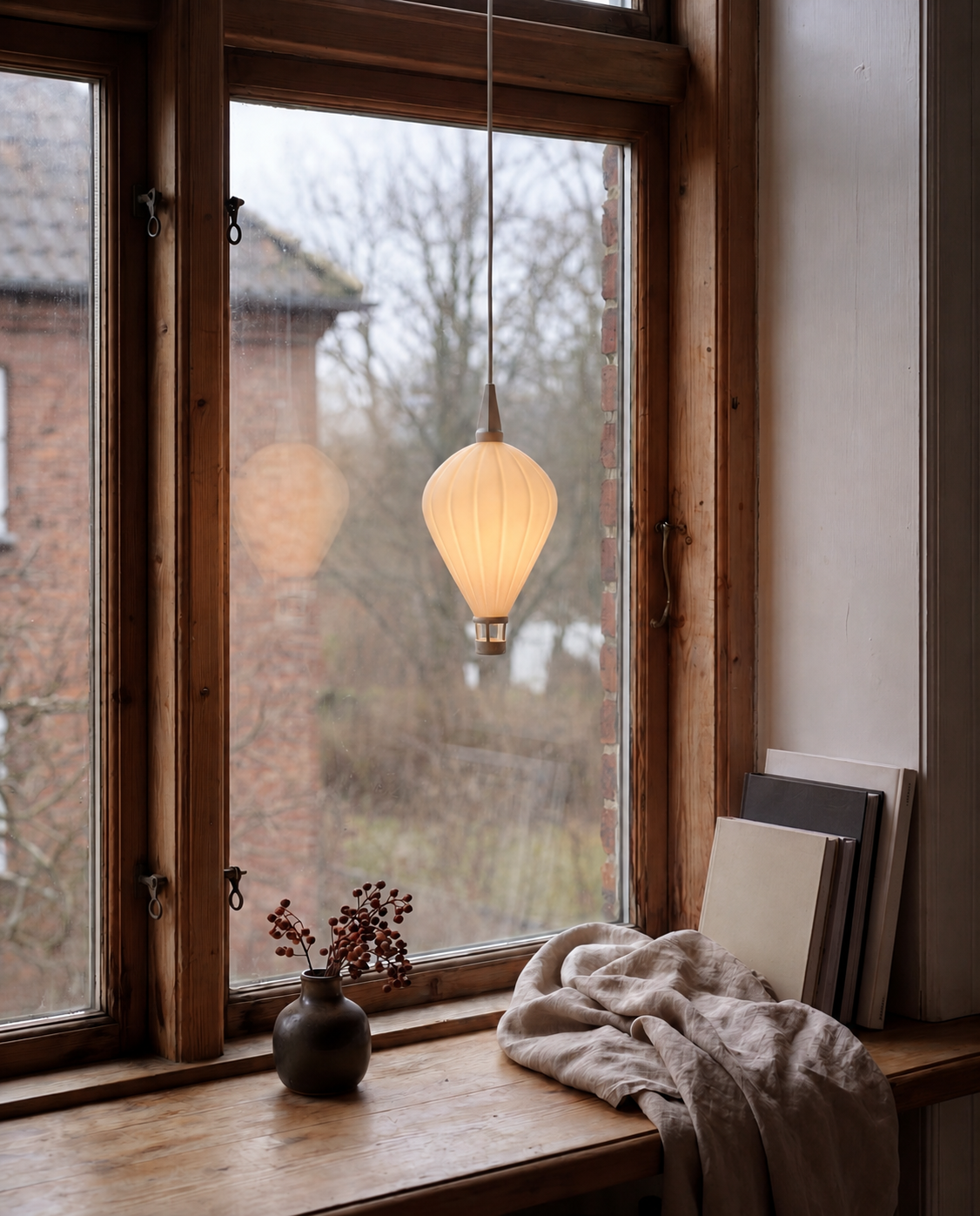Ballon - Lampenschirm für den bekannten Weihnachtsstern