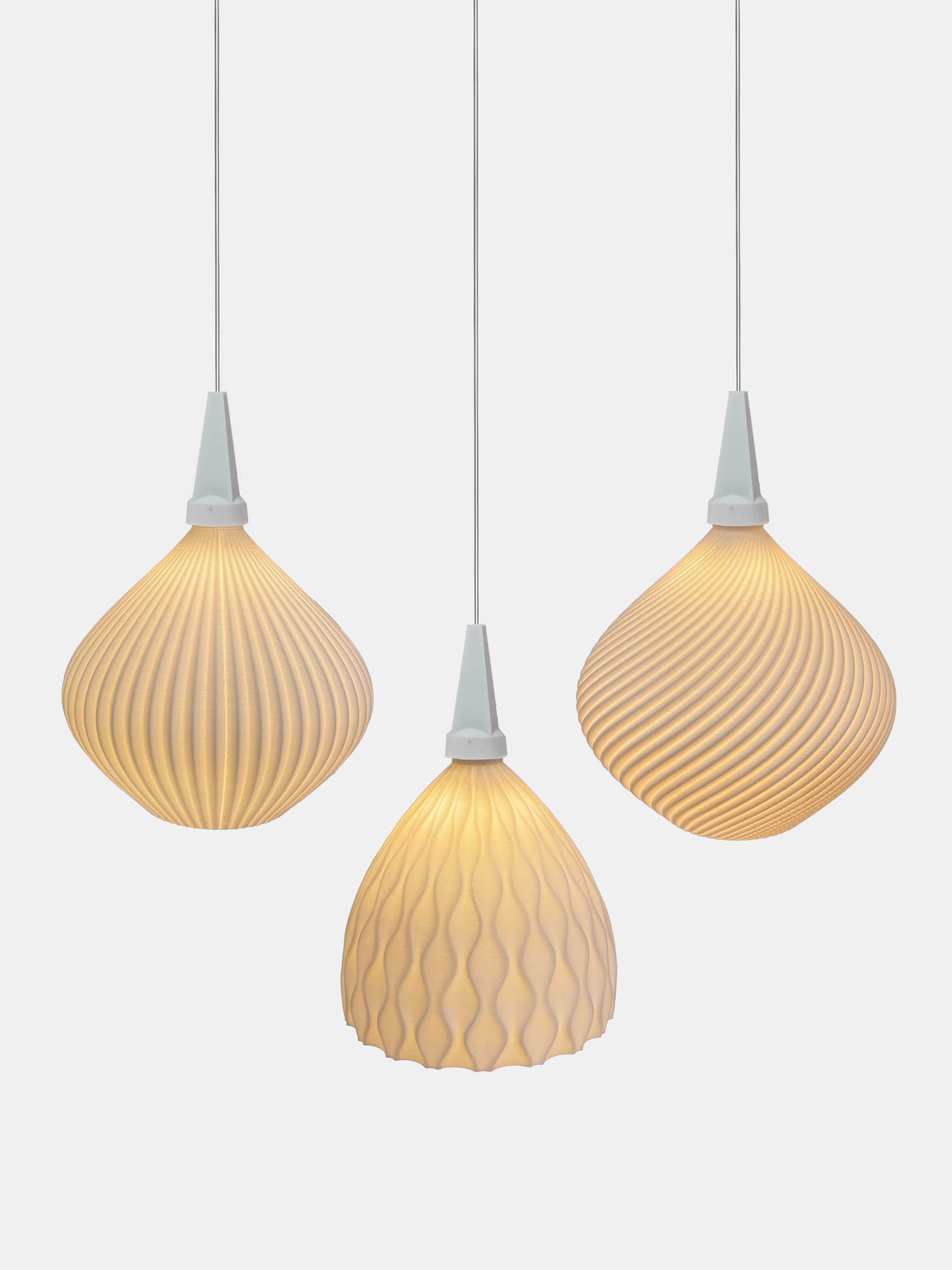 Lampenschirme in diversen Designs für die 8 cm Herrnhuter Sterne (E5,5)