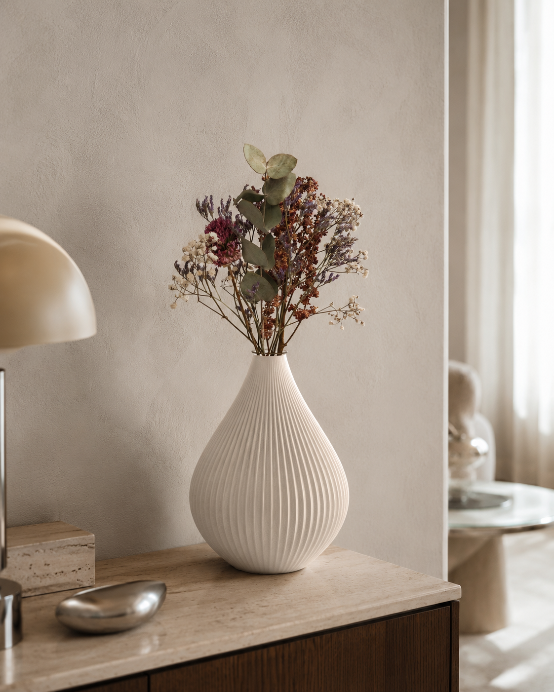 Vase "Raindrop" L