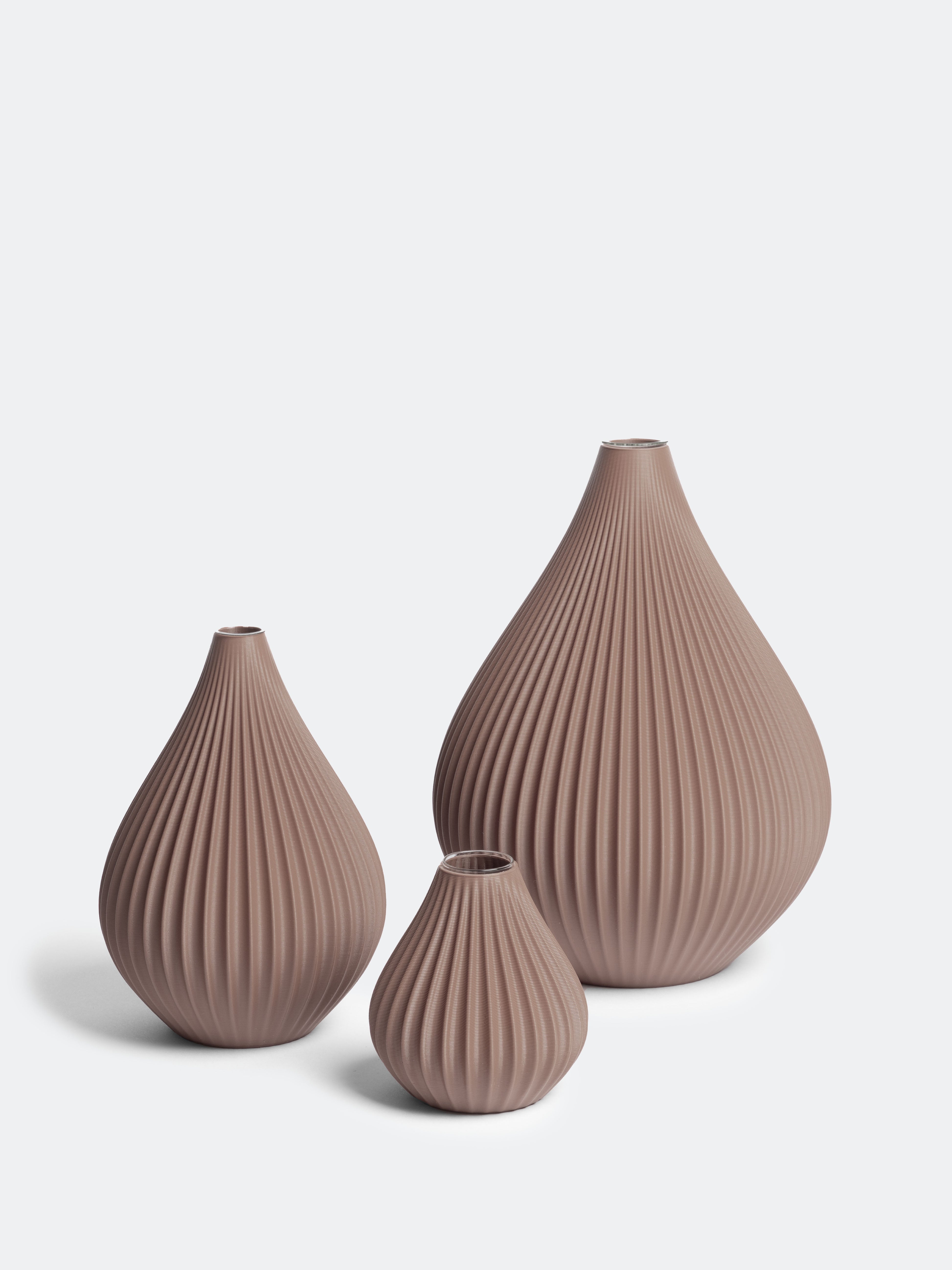 Vasen Set "Raindrop"