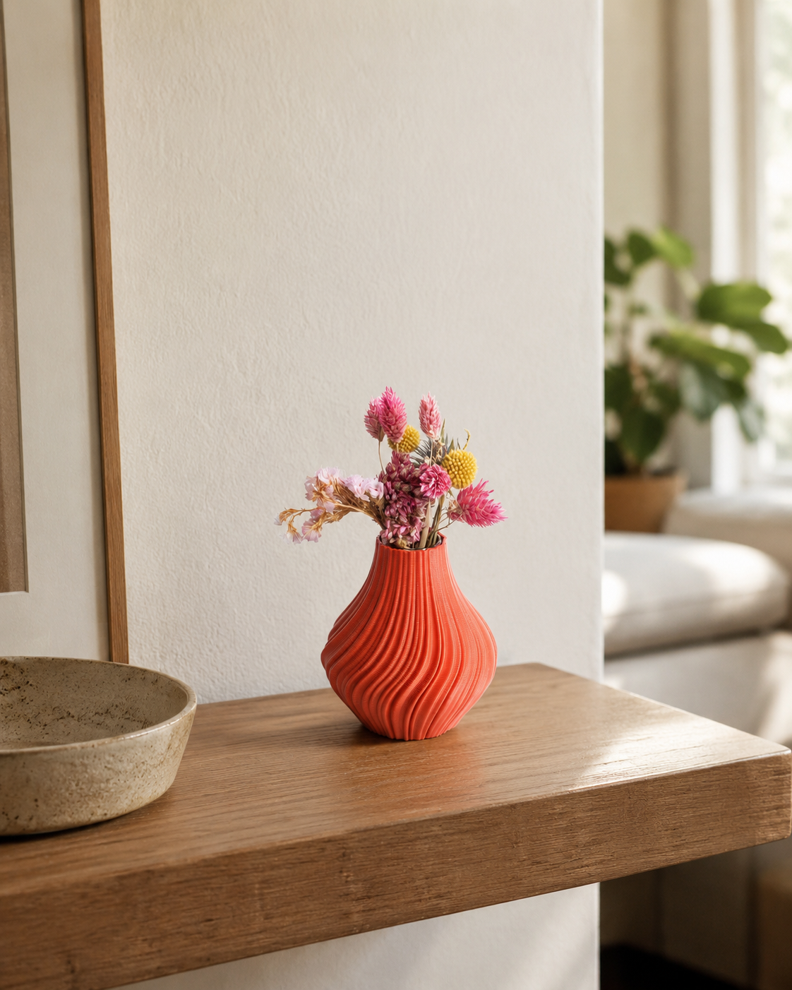 Vase "Swirl" S